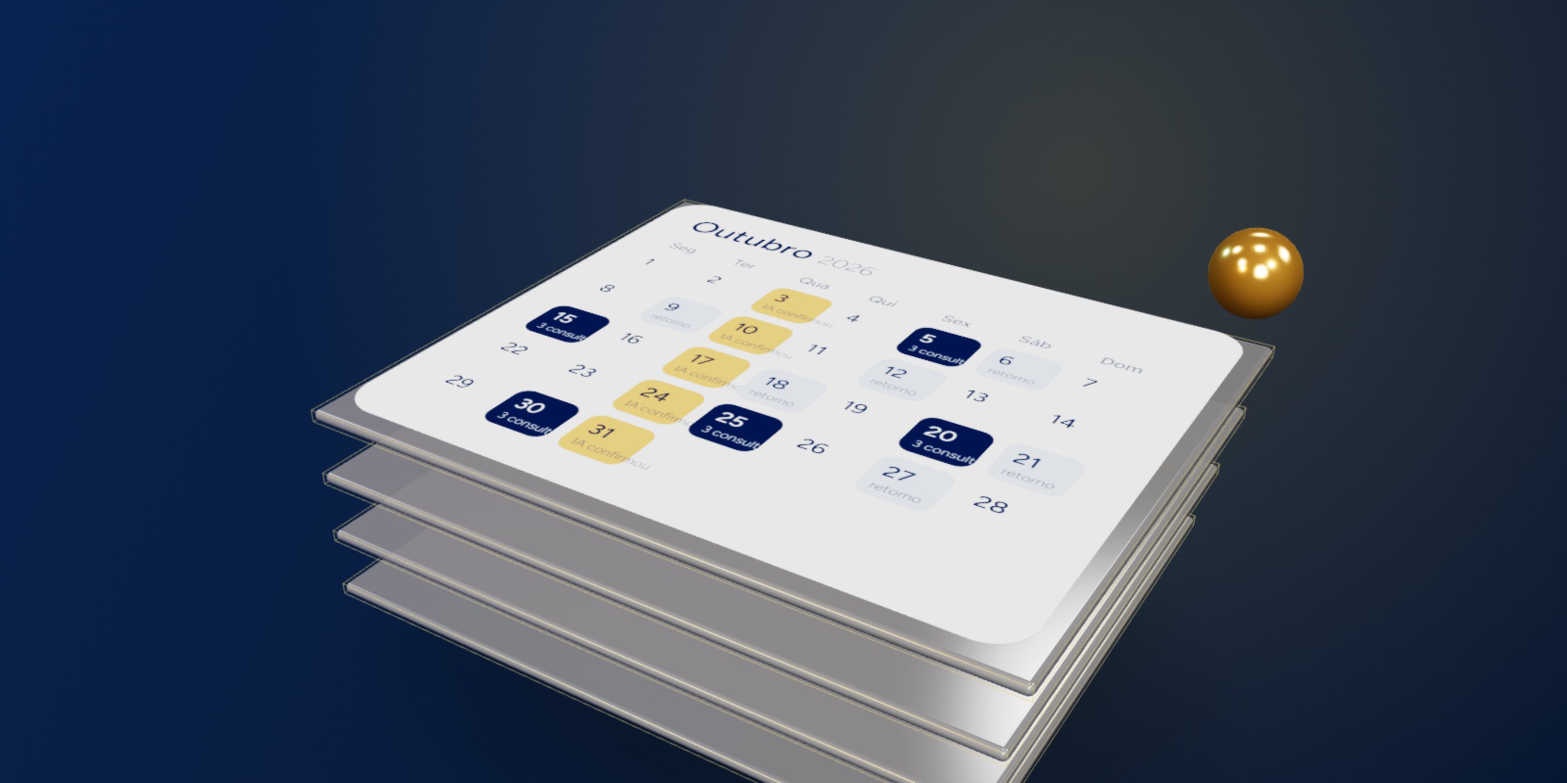 Agenda Integrada: universo 3D