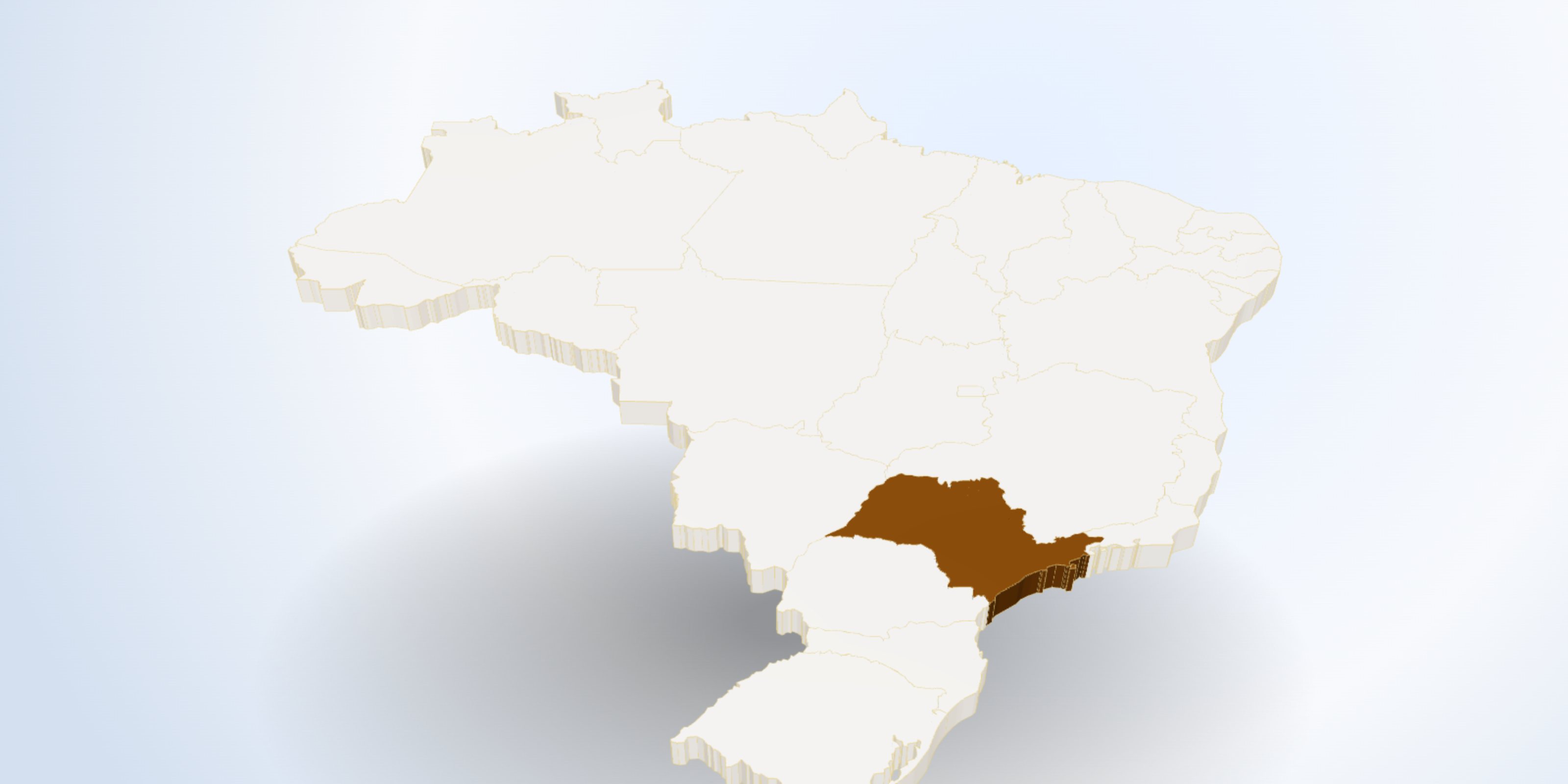 Brasil em Dados: universo 3D